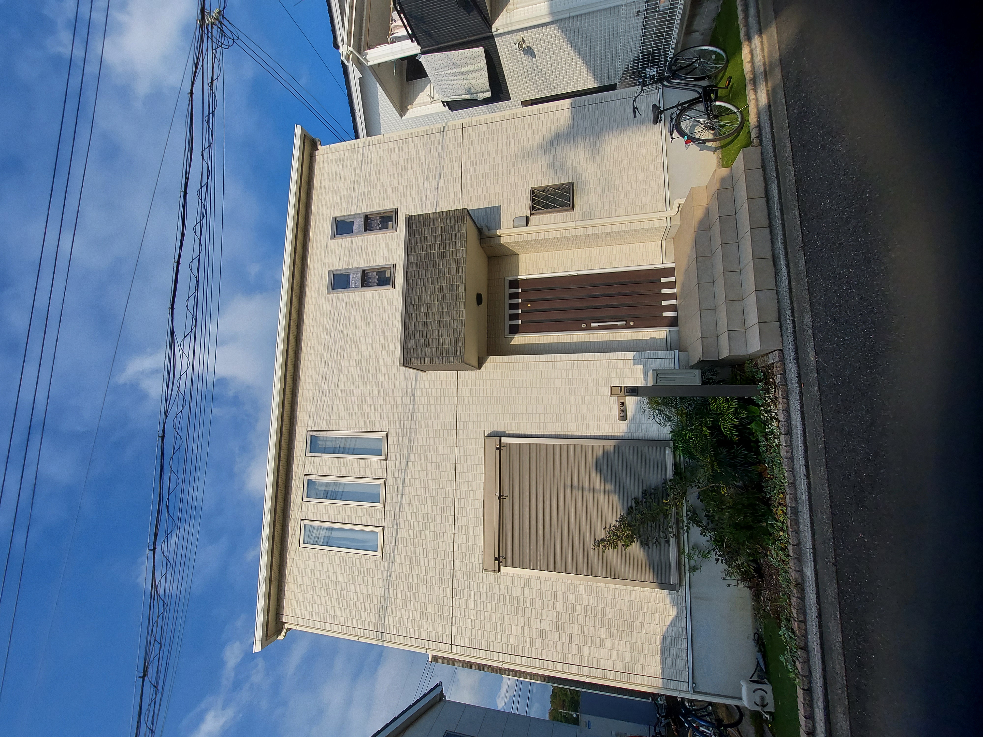 R5/12.9 阪南市 U様邸/壁SSF　NTL-03/屋根ビーズルーフF　ダークグレー