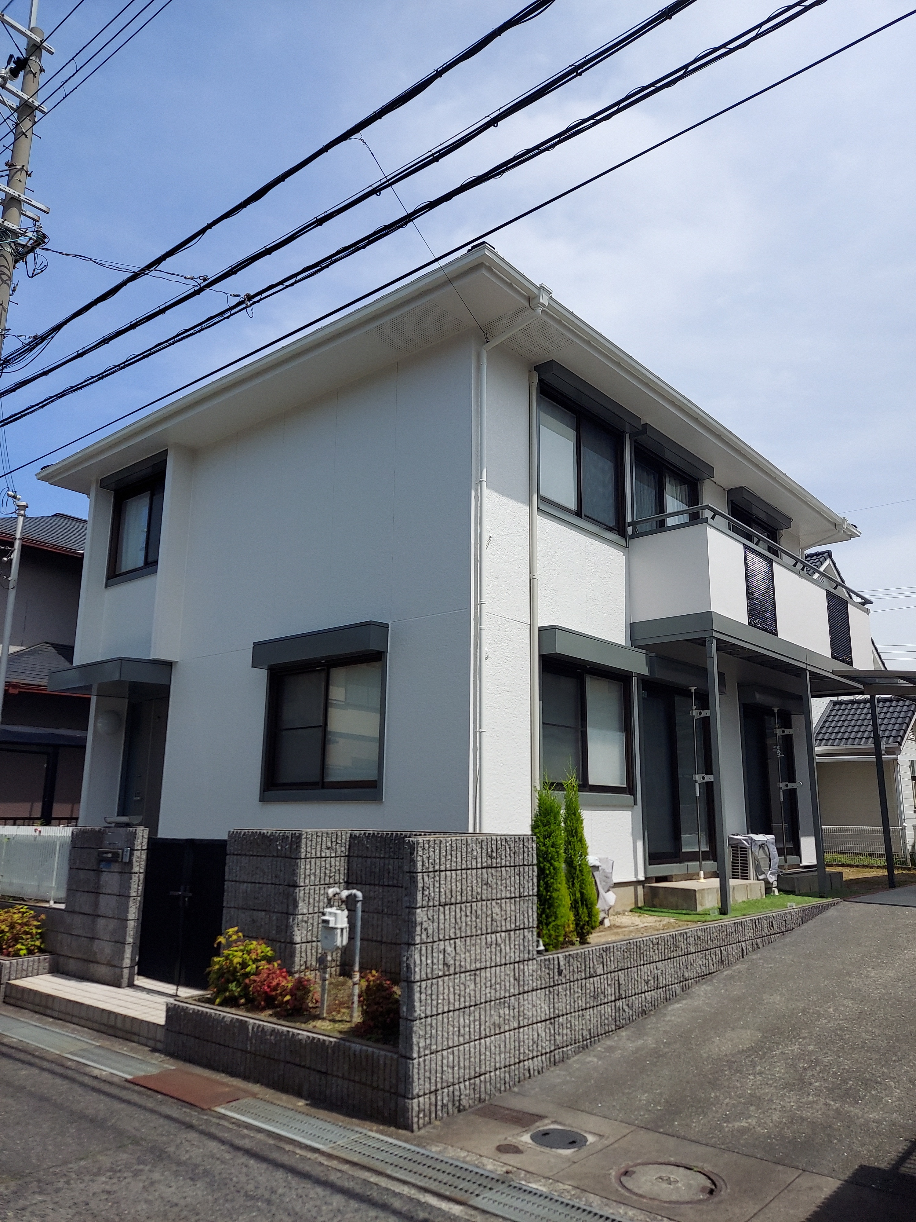 R6年　貝塚市　H様邸　壁SSF/NTR-01 屋根クールくん/クロウブラックA-233