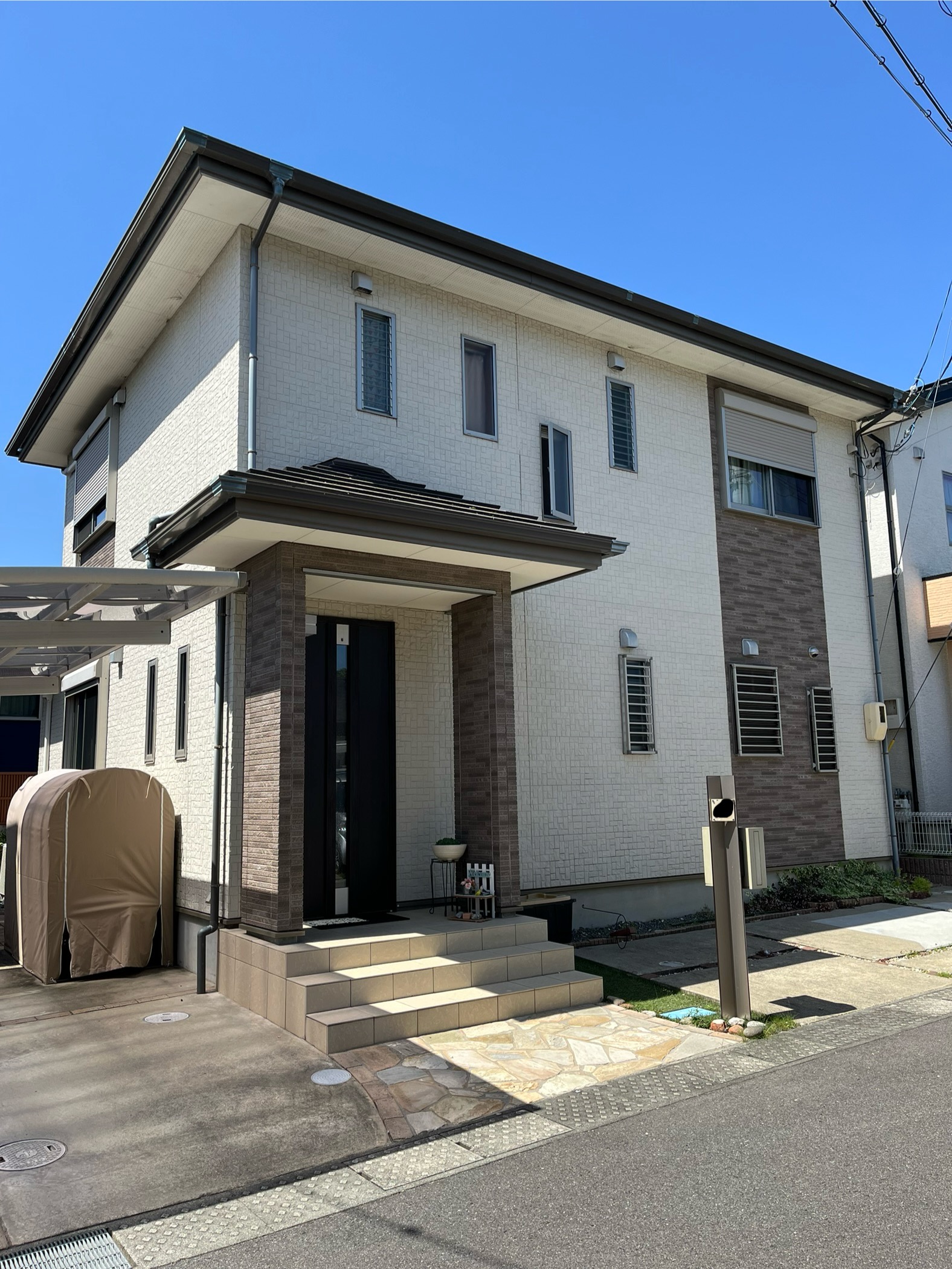 R6/5.30 岩出市　A様邸　スーパーセランフレックス/メインJPN-04 サブSTL-06 半艶