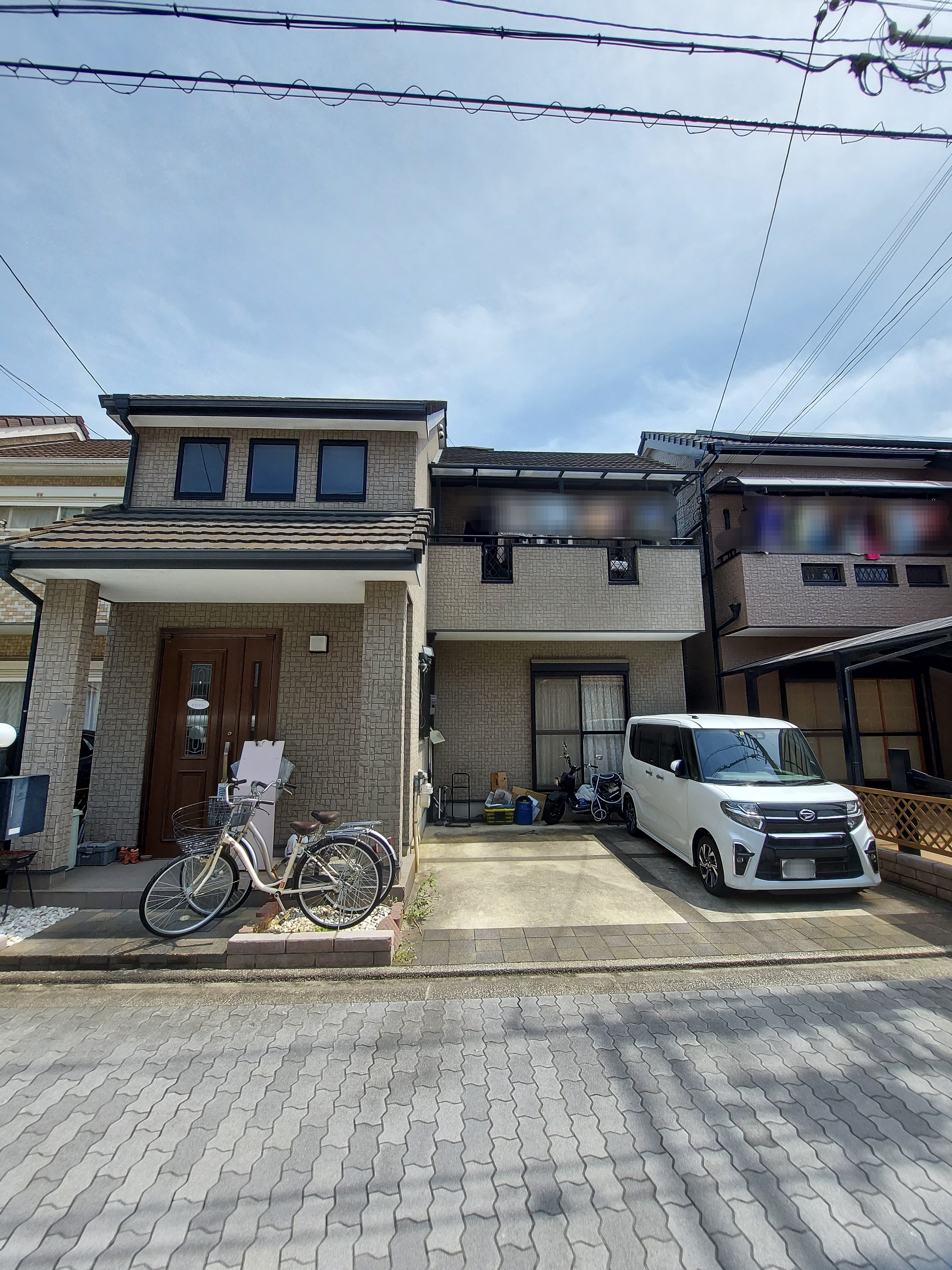 R6/ 6/8  高石市 F様邸 壁SSF/ACT-04/屋根クールくん　ビーバーブラウン