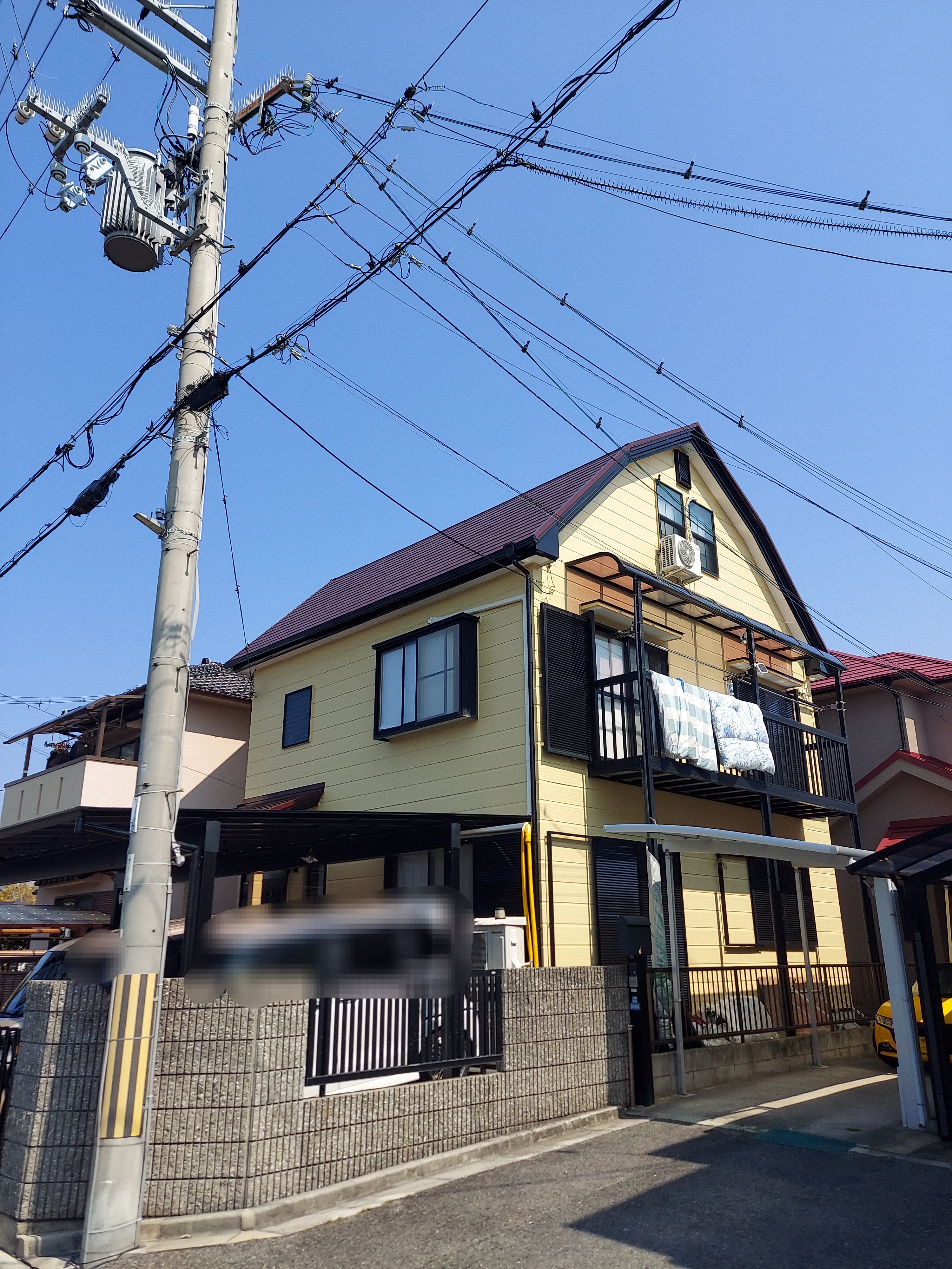 R7 3/22 K様邸 壁/ダイナミックTOP KP-330 屋根/クールくん ラクーンブラウン