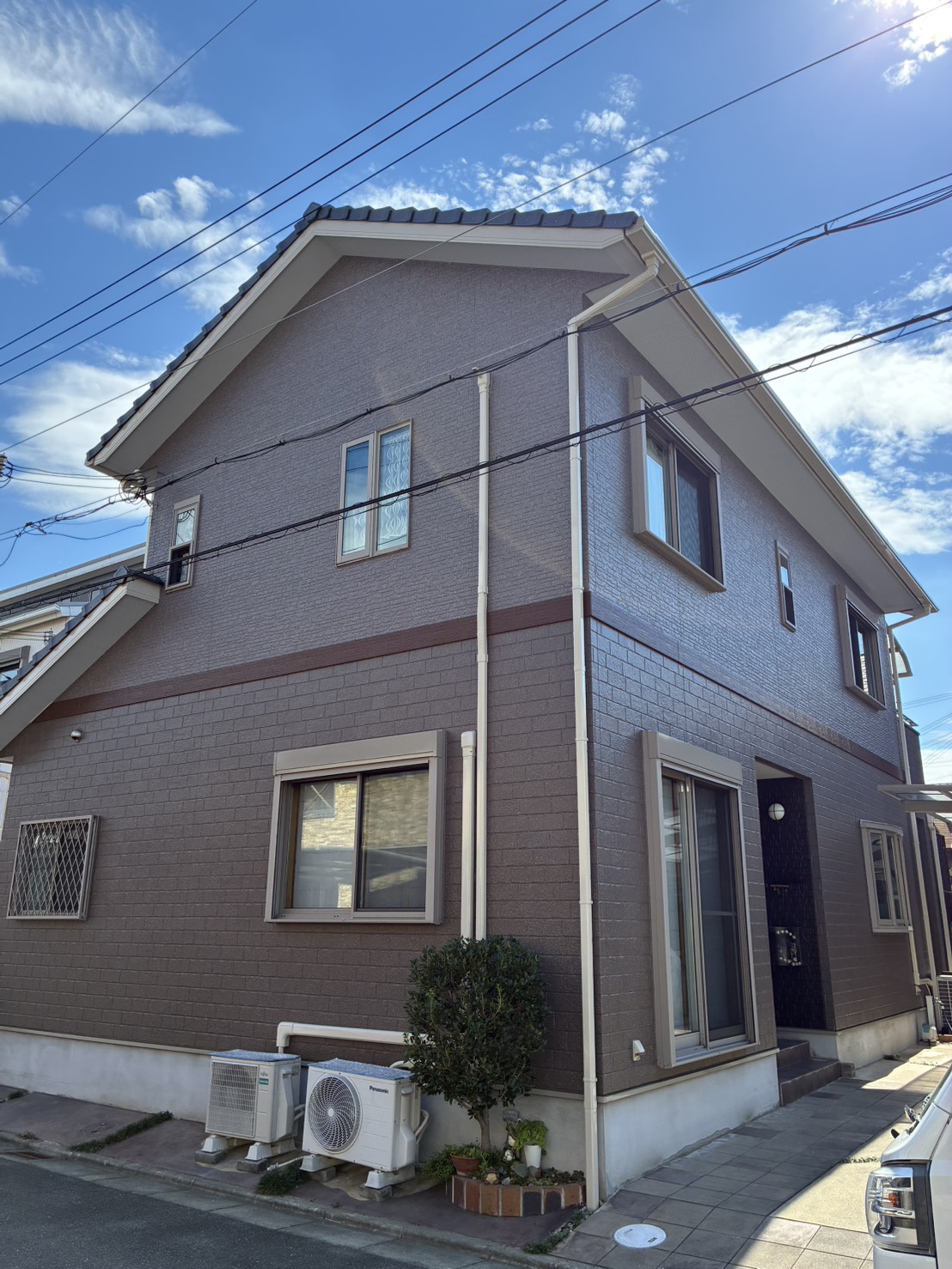 Ｒ8年10月17日　和歌山市/Y様邸　壁/ダイヤカレード　DK-1108 DK-1105 DK-1102
